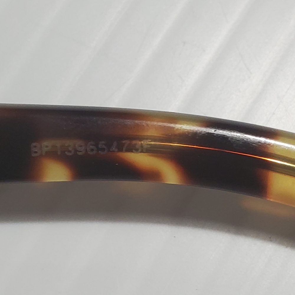 💥SALE💥 Prada PR A06V Caramel Havana w/Blue (54◻19) 54mm Eyeglasses - Picture 9 of 9